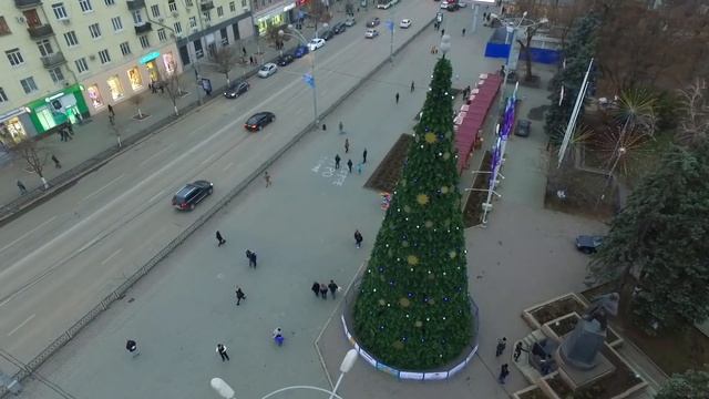 Новогодний центр в Ростове смотреть онлайн