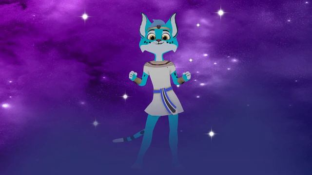 Ankha Dance but its a blue cat MEME смотреть онлайн