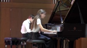 S. Rachmaninov. Barcarole (from Fantasy / Suite No. 1 / for two pianos, op.5)