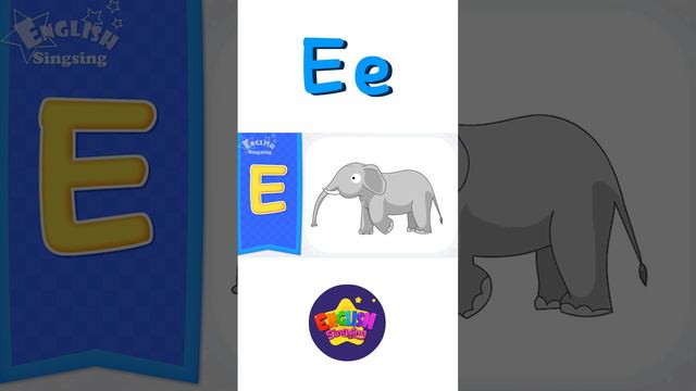 E Phonics - Letter E - Alphabet song