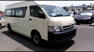 Toyota hiace school van 2007