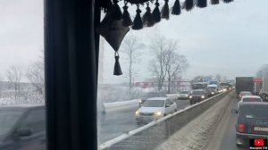 Встретил очень мощного Американского грузовика Kenworth W900.