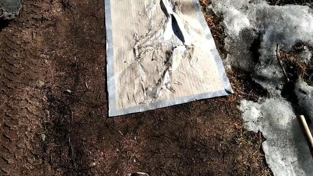 Противопожарный коврик для печи и камина "Тепловичок" спустя 3 года... смотреть онлайн