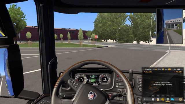 ETS 2 projíždka mého nového tahače SCANIA смотреть онлайн