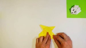 КРОЛИК попрыгун из бумаги. Оригами. The paper-hopping RABBIT. Origami. DIY.