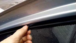 Шторки каркасные на Лада Гранта и очень тёмная тонировка