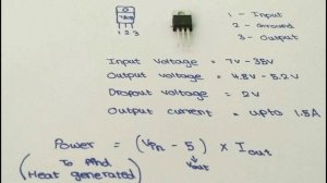 7805 Voltage regulator  l 5V power supply (Electronic basics #1)