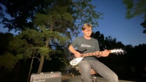 RICKENBACKER 620 Guitar Improv ROOFTOP AT SUNSET // Relaxing Guitar Music SUMMER SOLSTICE 2020☀️🌖✨