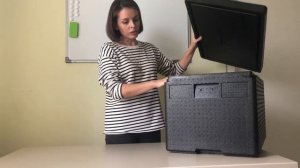 Обзор изотермического контейнера (термобокса) FoodBoss 58 литров