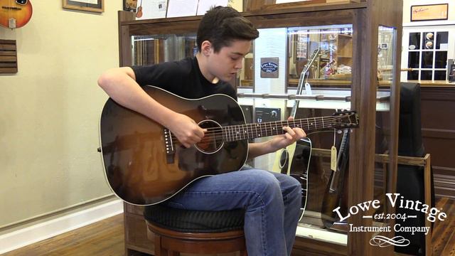 SOLD: 2015 Gibson J-45 "Mahogany Special" at Lowe Vintage смотреть онлайн