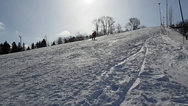 Горные лыжи Денис (Киров Филейка март 2018) смотреть онлайн