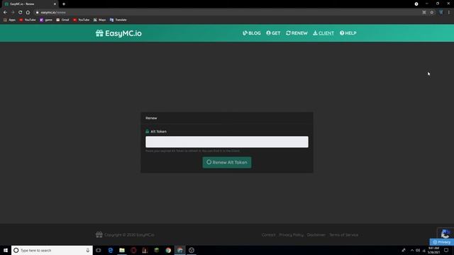 how to renew alt token of easy mc ( easy and basic) 2021 !!!!! смотреть онлайн
