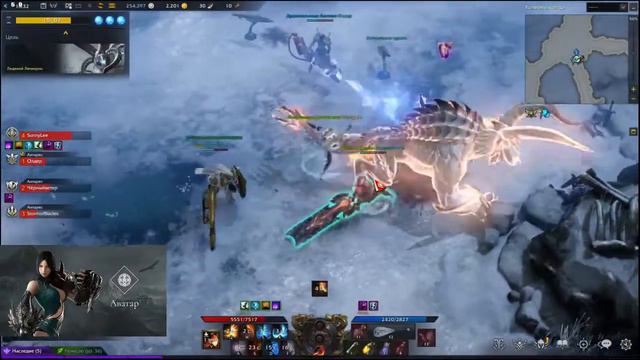 LOST ARK Хранитель Ледяной Легиорос / Guardian Raid Freezing Legioros ~ Аватар / Avatar PoV