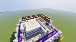 Minecraft - World of Color Update ~ Aquarius Center Timelapse #1