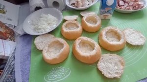 Готовим вкусный жульен в булочках ?!!!