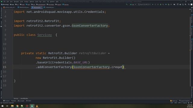 REST API with MVVM and Retrofit2 #4 - Retrofit Singleton Pattern