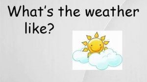 WEATHER (vocabulary)