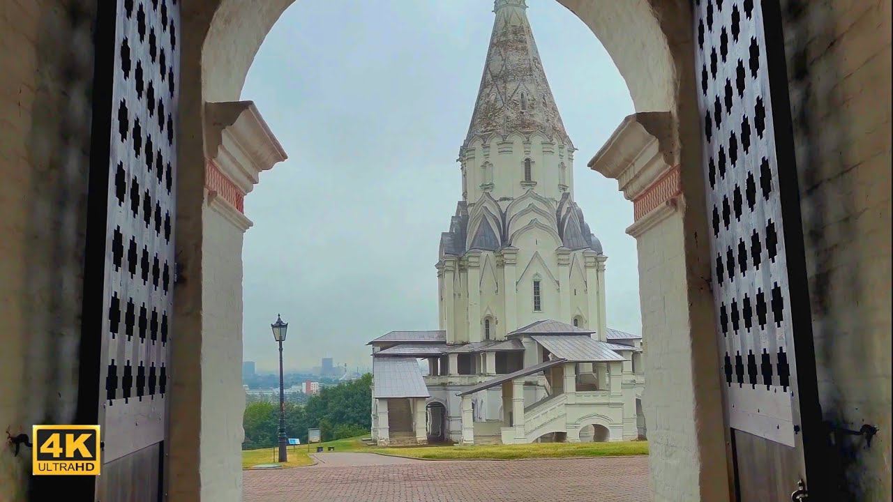 Прогулка по парку Коломенское во время дождя