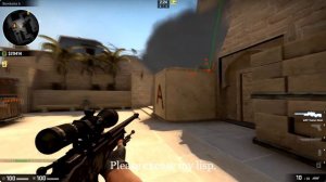 CS:GO Smoke on Mirage Stairs
