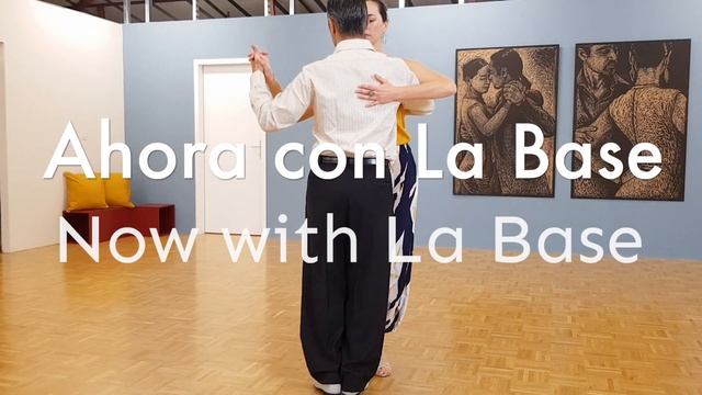 Tango Beginner ? Forward Ocho with Baldosa and with La Base ?? by GM Tango⚜