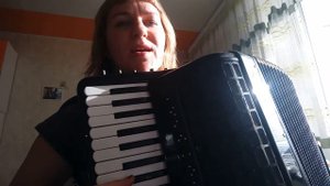 Песня Ой то не вечер!на аккордеоне,Любовь Гришанова