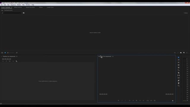 Adobe Premiere Pro CC 2017 Урок №1 для начинающих