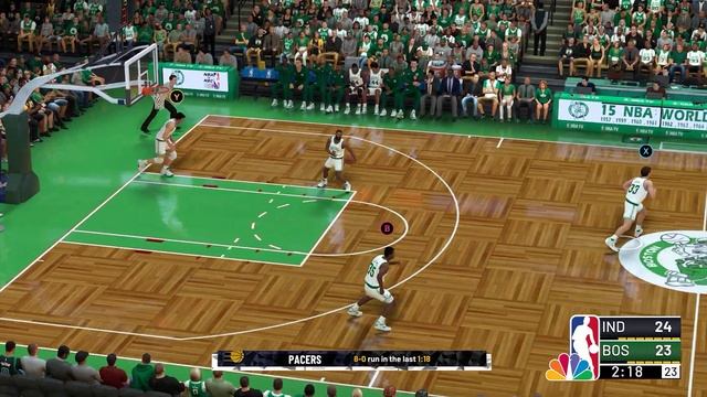 ? 1992 PACERS vs. CELTICS | NBA 2K19 | 1440p 60fps | PC Gameplay смотреть онлайн