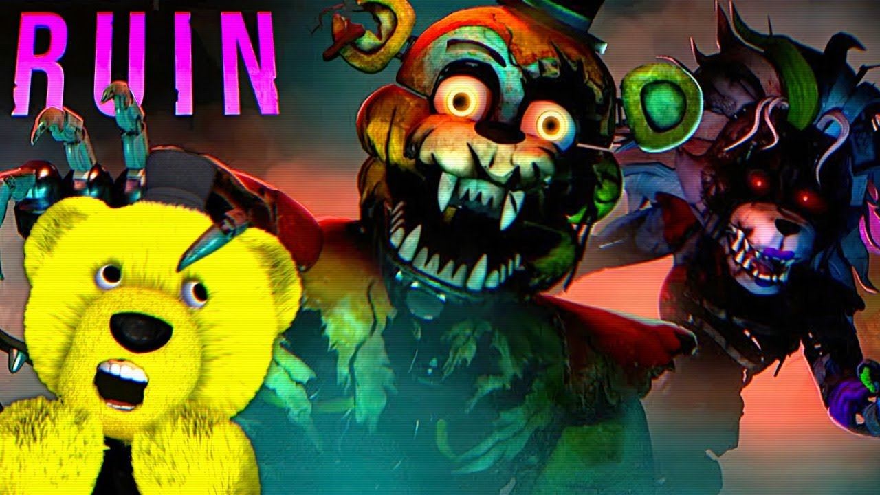 FNAF 9 Security Breach РУИНЫ ФАН DLC  ИГРАЮ за ДЕВОЧКУ и НОВЫЙ ДЕТСАД