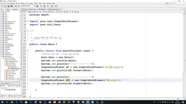 Lập trình Java - format date trong Java смотреть онлайн