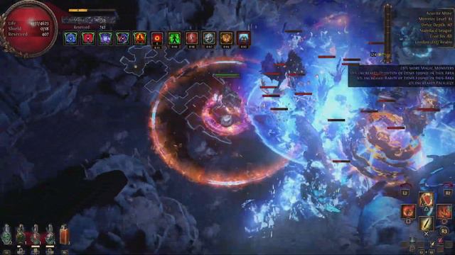 Path of Exile RF delve run vs harbinger смотреть онлайн