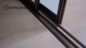 Раздвижные двери купе. Производство, сборка - монтаж.