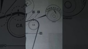 NISSAN PATROL 2.8D/TD; PATROL GR 2.8TD УСТАНОВКА ЗАЖИГАНИЯ МЕТКИ ГРМ