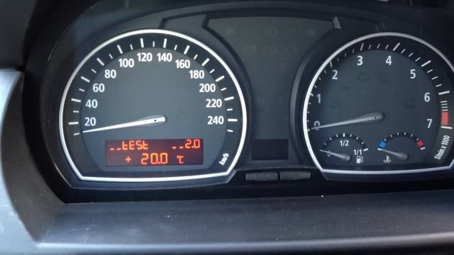 Тест приборной панели BMW X3 E83 смотреть онлайн