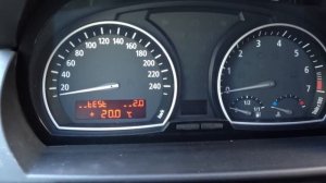Тест приборной панели BMW X3 E83