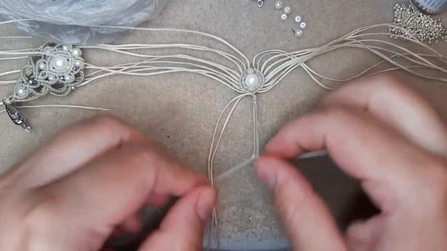 МК серёг. Часть 1. Микромакраме.