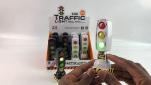 Игрушечный светофор «Traffic Light» 6636, 13 см., работает от батареек, свет, звук / Микс