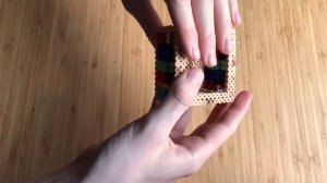 How to make a 3D Hama Bead Minecraft Bookshelf