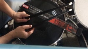 НЕЙЛОНОВО-ЖЕЛЕЗНЫЕ барабанные палочки от Ahead Lars Ulrich - long tapping