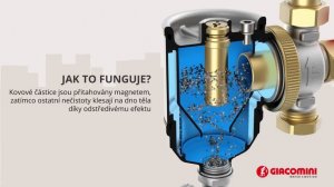 R146C | Magnetic dirt separator ▶️ How it works 🇨🇿GIACOMINI