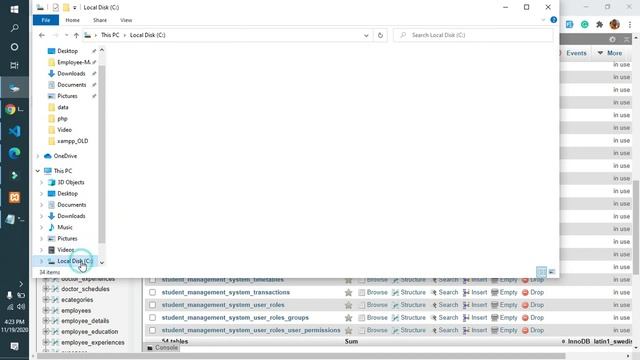 #1932- table doesn't exist in engine PhpMyAdmin - best way to recover mysql database from old XAMPP