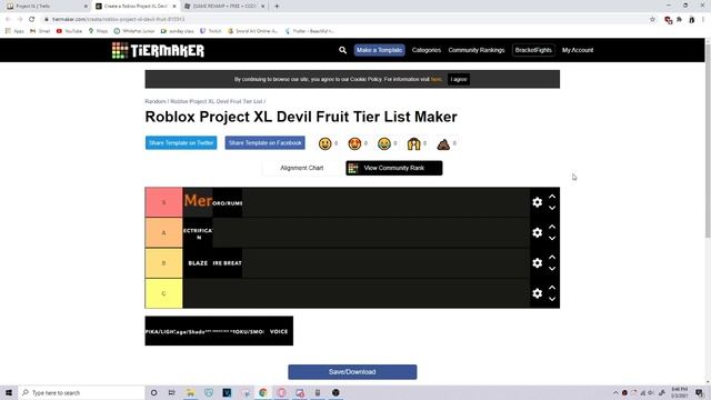 Project XL Devil Fruit Tier List | Roblox смотреть онлайн