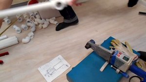 как сделать манекен из пластиковых полипропиленовых труб