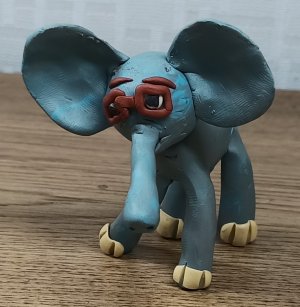 Слонёнок из мультика 38 попугая.