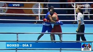 7) 69kg Eduardo Andres ZULETA JARA (CHI) vs Ronald Fernando RODRIGUES (BOL)