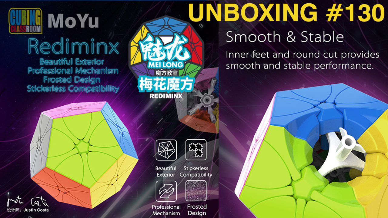 Unboxing №130 MoYu MeiLong Rediminx. Обзор