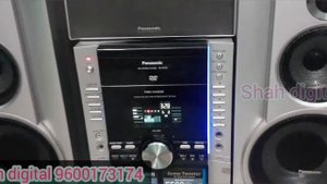 panasonic sa-vk750 music system.5500 watts