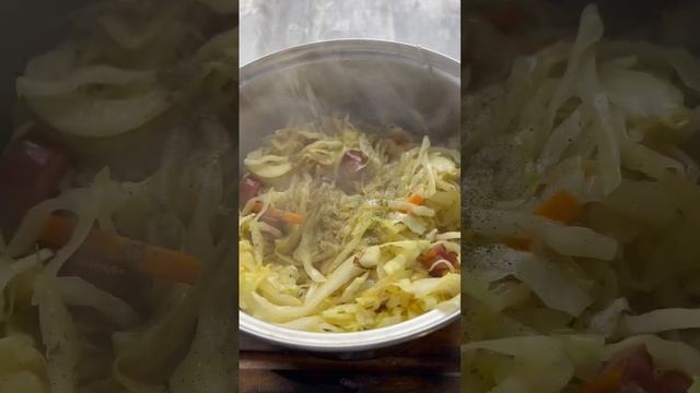 Солянка с охотничьим колбасками! Немецкая кухня!