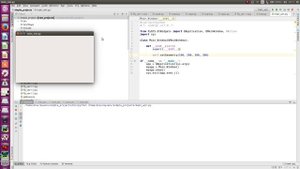 Создание главного окна на PyQt5 часть1