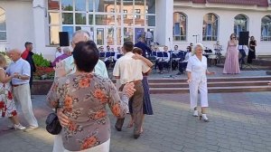 07.08.2021 Brest Belarus. Танцы....Духовой оркестр В.Коваля....Прогулки с Викторией.