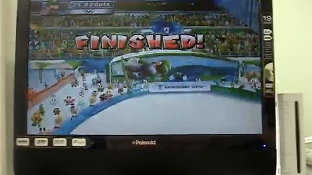 Mario and Sonic at the Olympic Winter Games (Snowboard halfpipe) смотреть онлайн